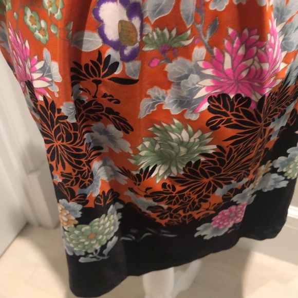 Roberto Cavalli Chinoiserie Asian Floral Pattern NWT - Picture 8 of 17